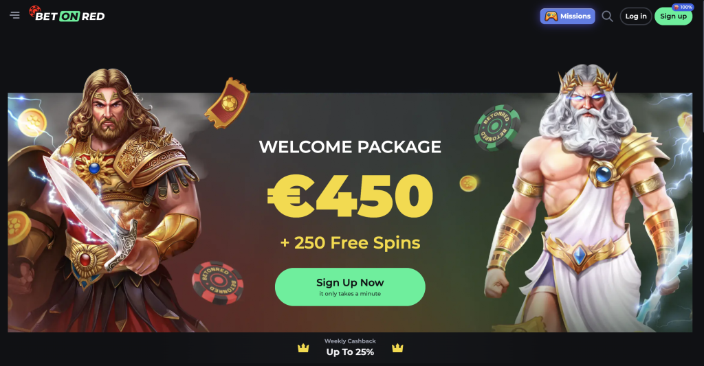 Bet On Red Casino Website