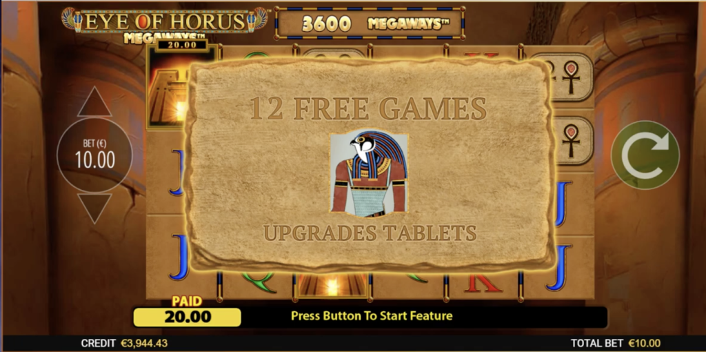 Eyes of Horus Slot