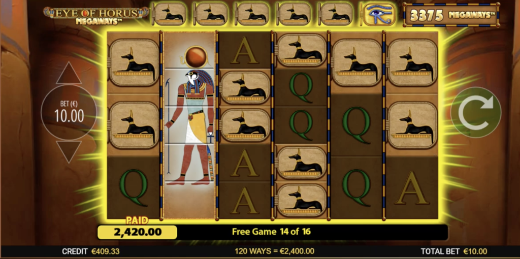 Eyes of Horus Slot